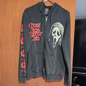 Ghostface Zip Up Hoodie